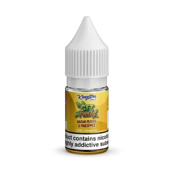 Kingston Salt Get Fruity Nic Salt - 10ml - Box of 10 - Vape Villa