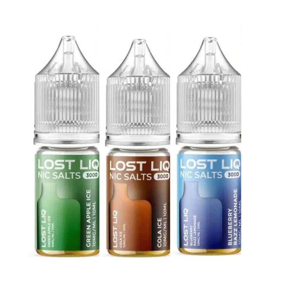 Lostliq 3000 Nic Salts 10ml - Box of 10 - Vape Villa
