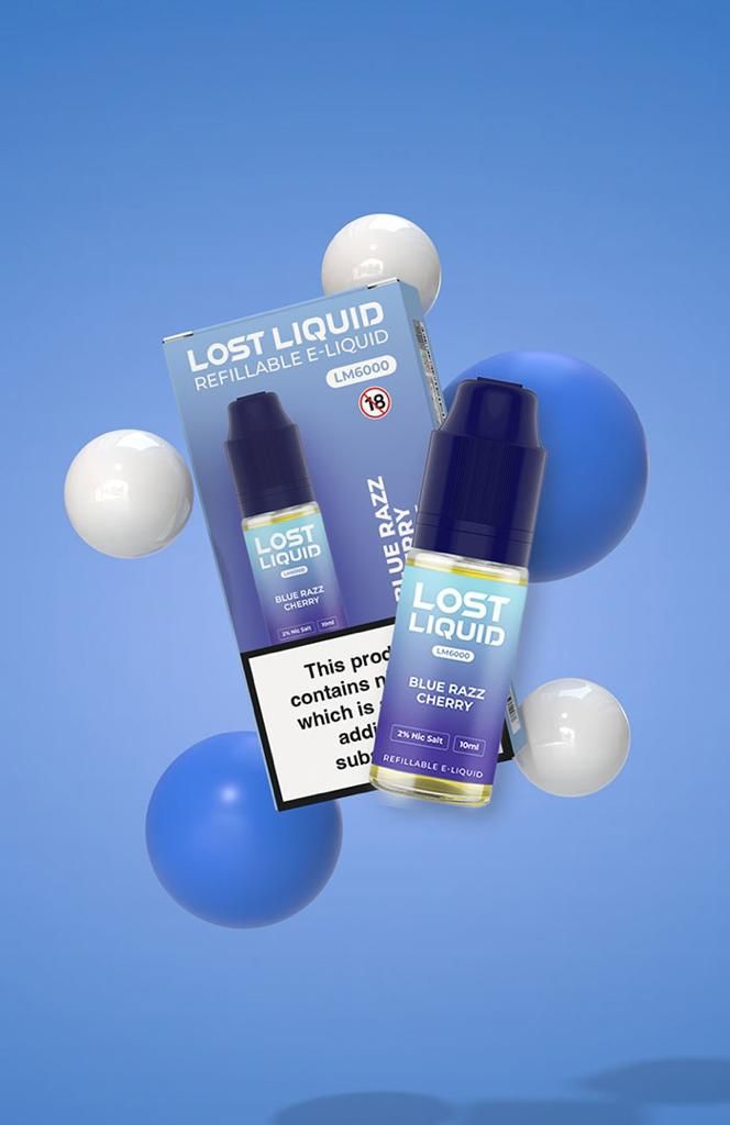 Lost Liquid Nic Salt 10ml E-liquids - Box of 10 - Mcr Vape Distro