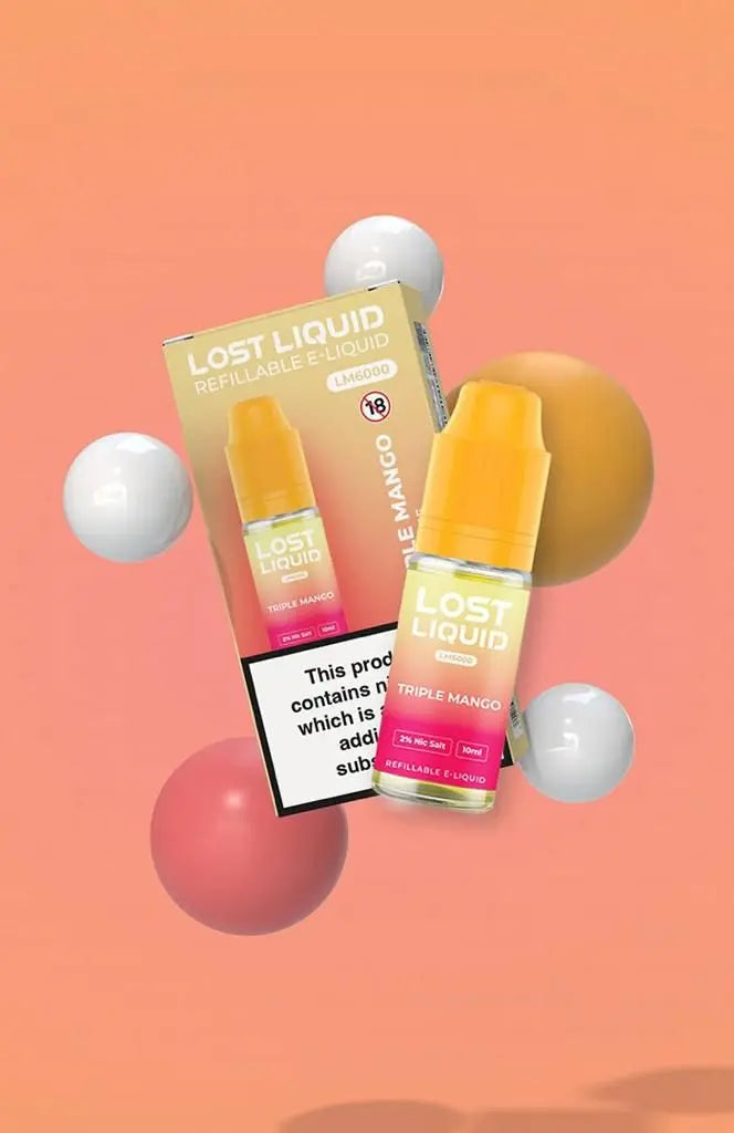 Lost Liquid Nic Salt 10ml E-liquid - Box of 10 - Vape Villa