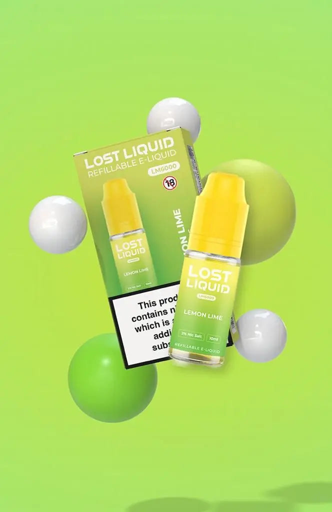 Lost Liquid Nic Salt 10ml E-liquid - Box of 10 - Vape Villa