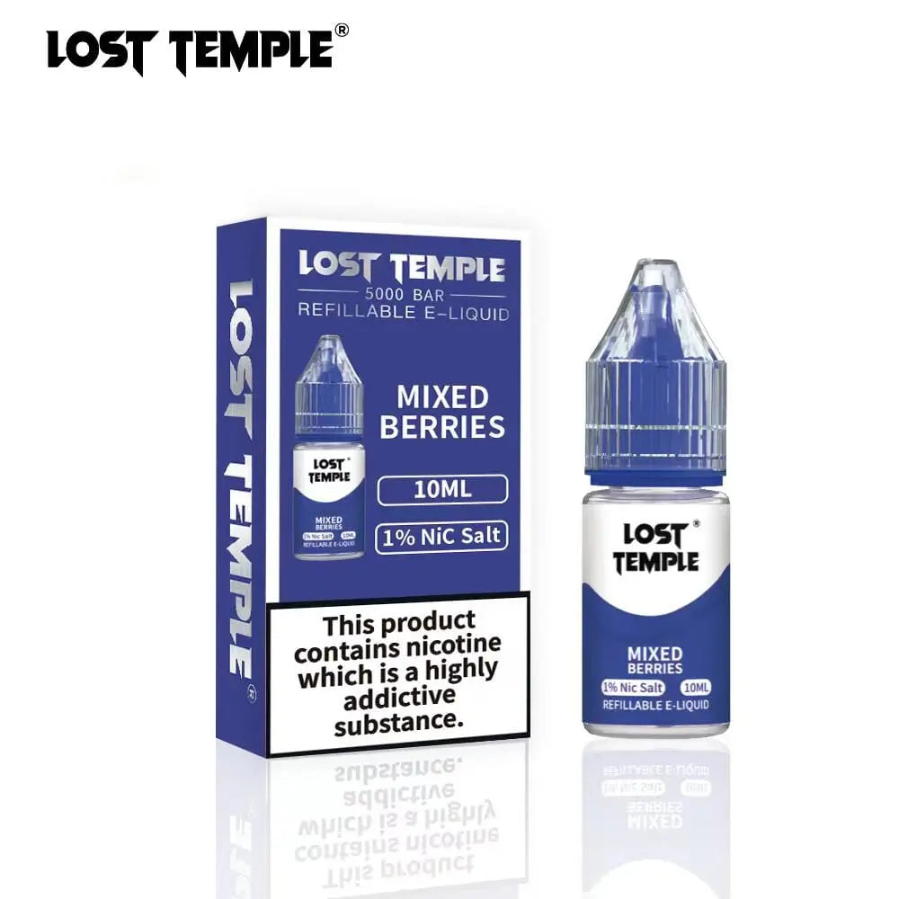 Lost Temple Nic Salts 10ml (BOX OF 10) - Vape Villa