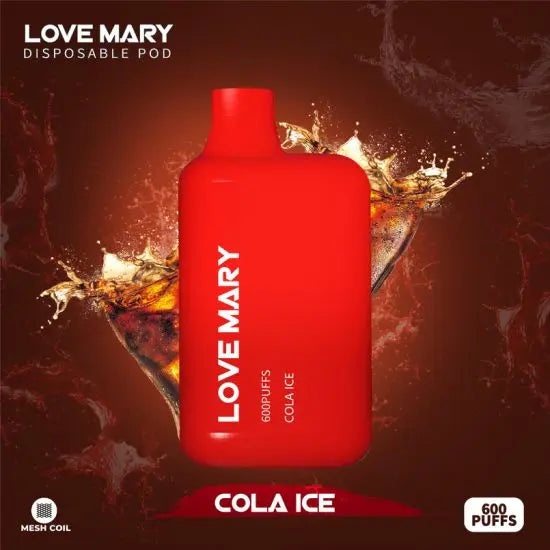 Love Mary 600 Disposable Vape Pod Device - Vape Villa