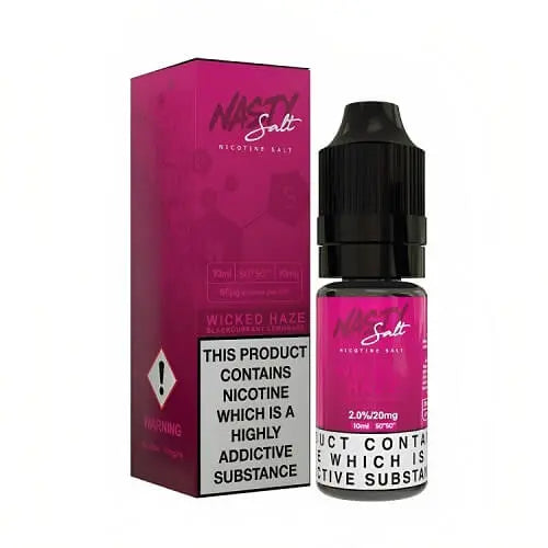 Nasty Juice 10ml Nic Salt E-Liquid - Pack Of 10 - Vape Villa