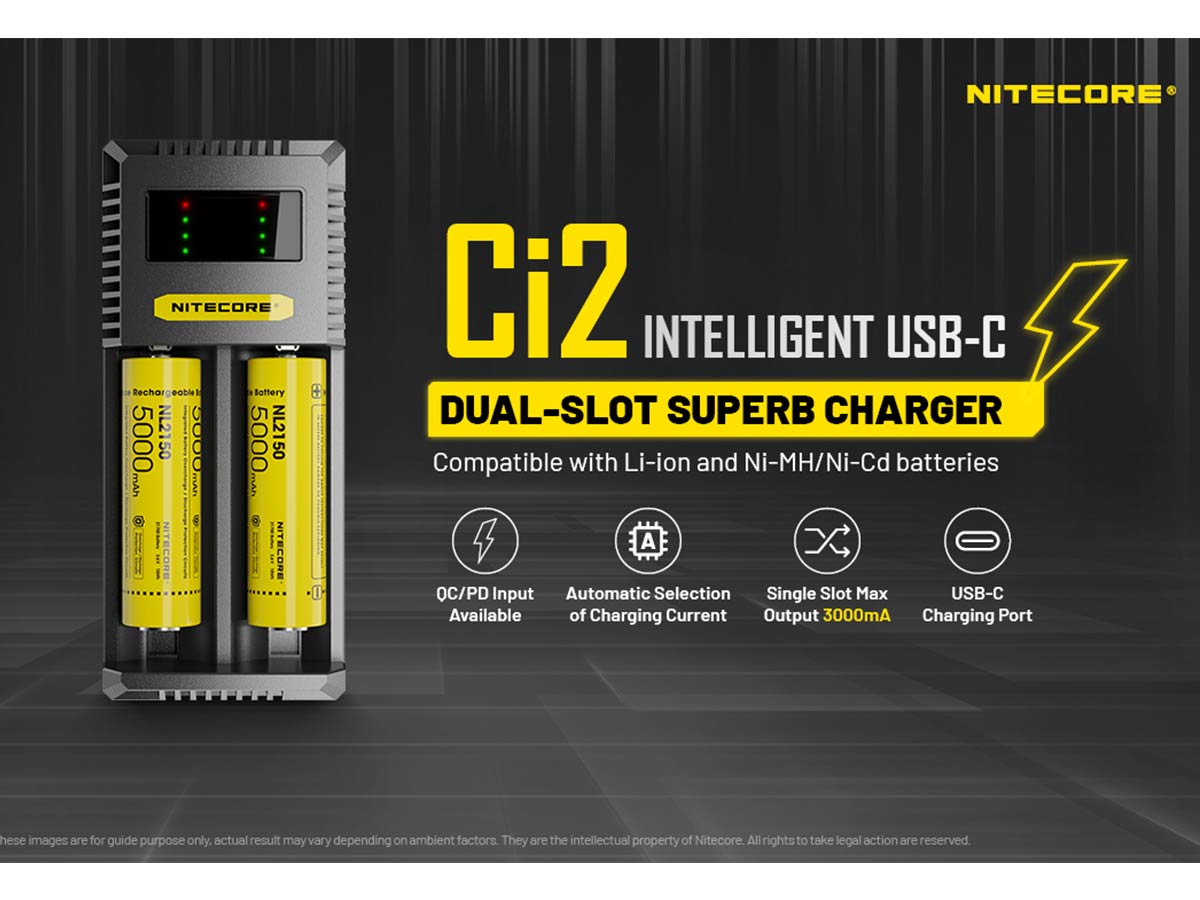 Nitecore Charger Ci2 - Vape Villa