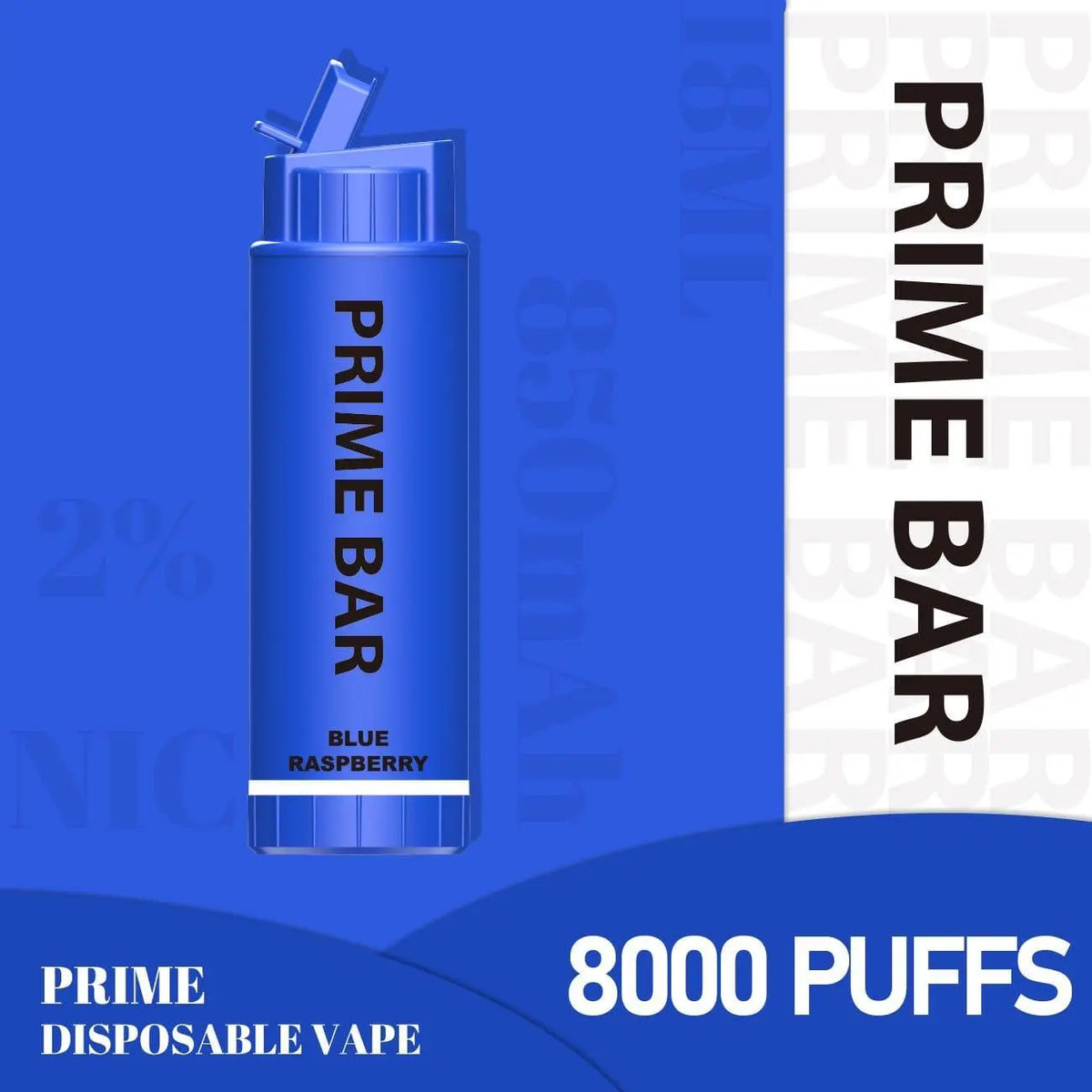 Prime Bar 8000 Disposable Vape Pod Device - Vape Villa