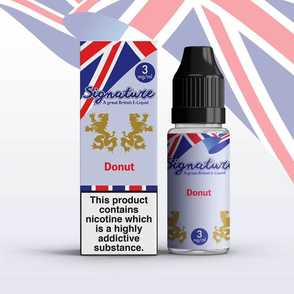 Signature - Donut - 10ml (Pack of 10) - Vape Villa