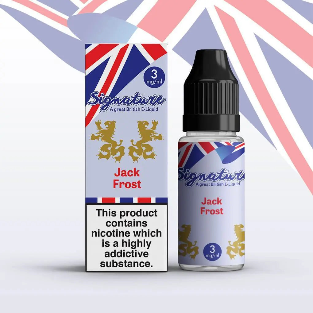 Signature - Jack Frost - 10ml (Pack of 10) - Vape Villa