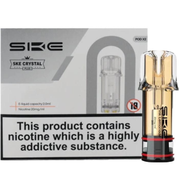 Ske Crystal Plus Replacement Pods - Box of 10 - Vape Villa