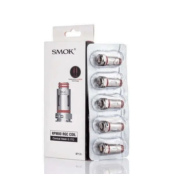 Smok - Rpm80 Rgc - 0.17ohm - Coils - 5pack - Vape Villa