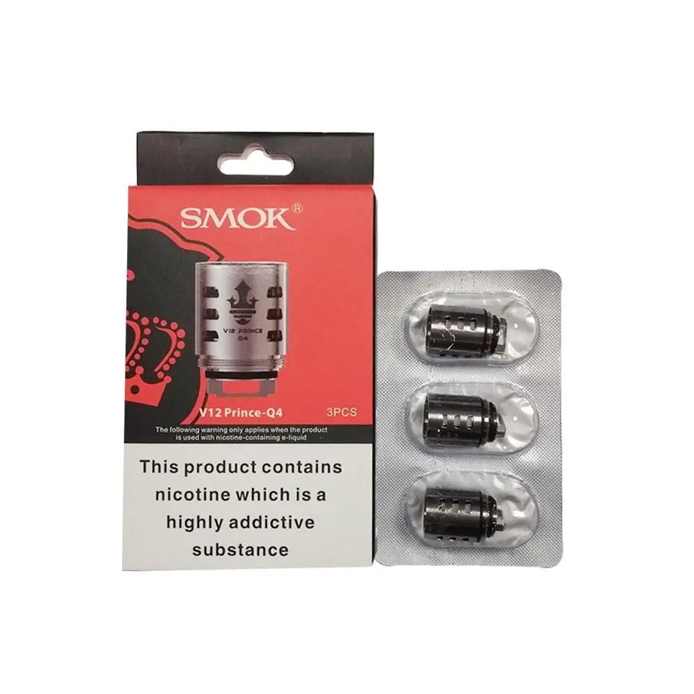 Smok - Tfv12 V12 Prince-Q4 - 0.40 ohm - Coils - 3pack - Vape Villa