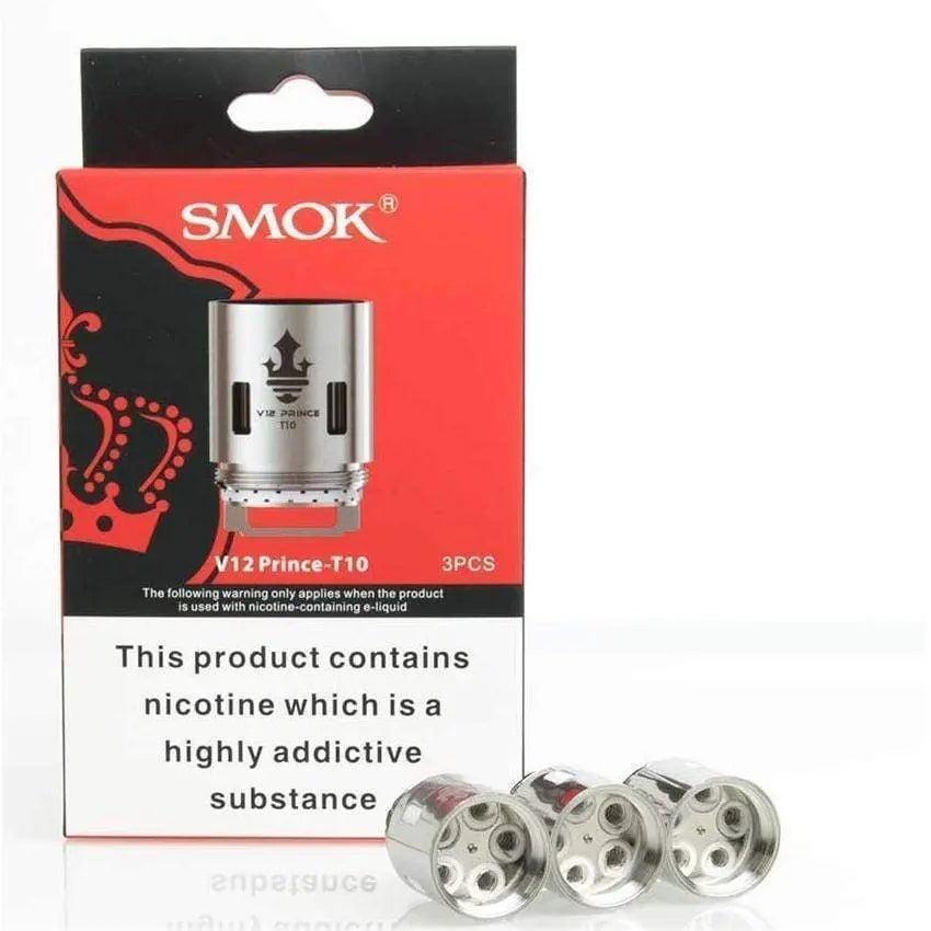 Smok - V12 Prince - T10 - 0.12 ohm - Coils - Vape Villa