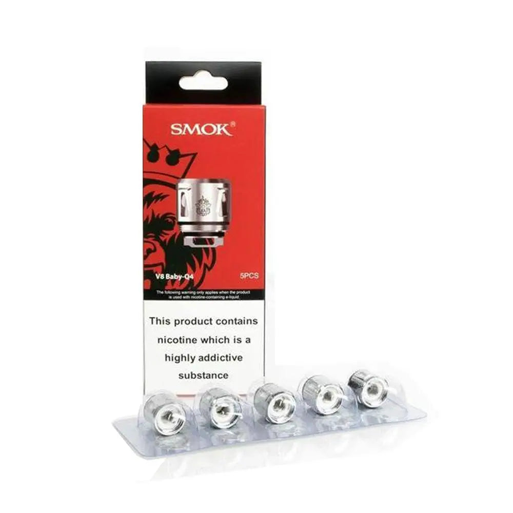 Smok - V8 Baby-Q4 - 0.40 ohm - Coils - Vape Villa