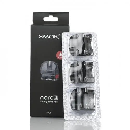 Smok - Nord 4 - Replacement Pods - Pack of 3 - Vape Villa