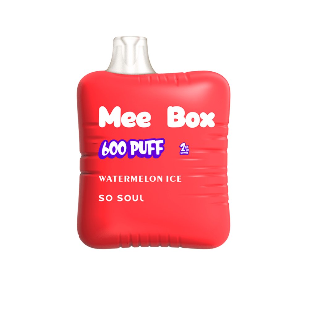 So Soul Mee Box 600 Disposable Vape Puff Pod Pack of 10 - Vape Villa