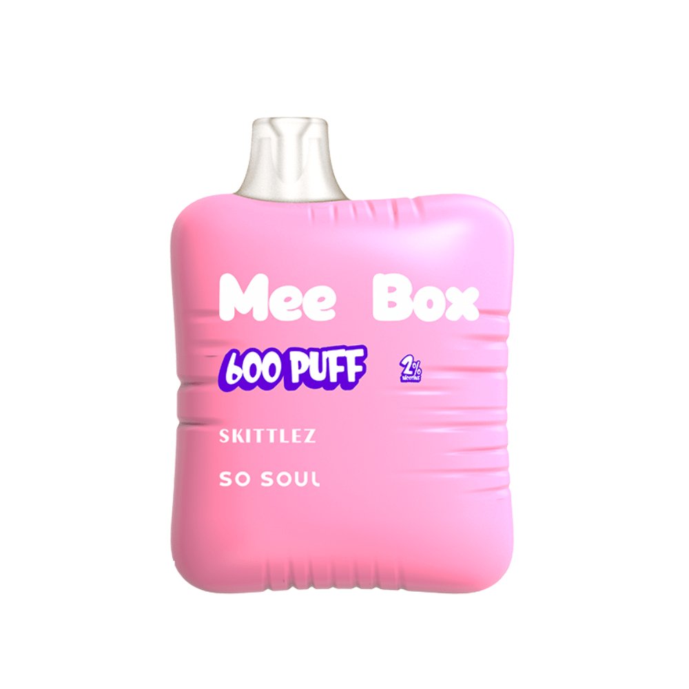 So Soul Mee Box 600 Disposable Vape Puff Pod Pack of 10 - Vape Villa