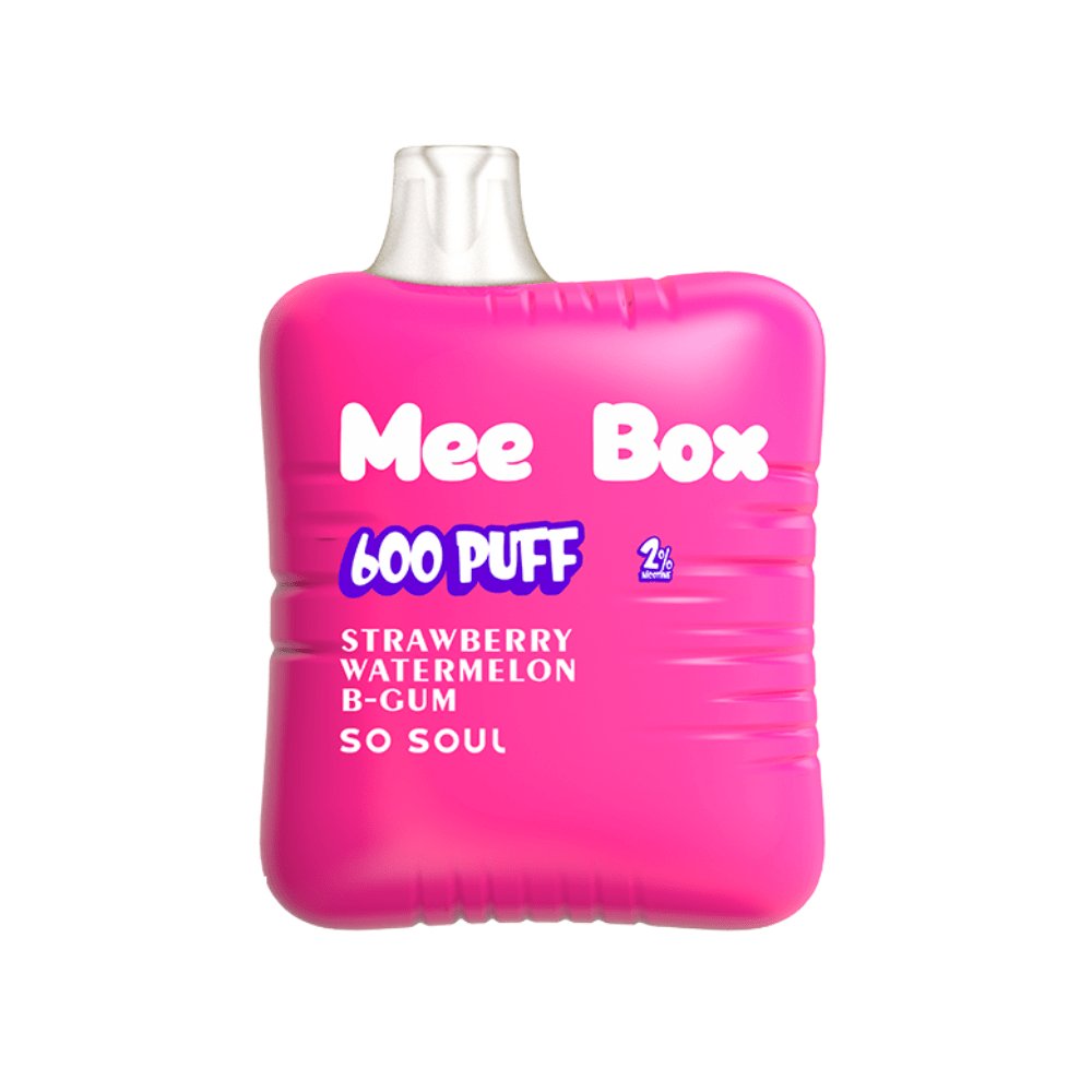 So Soul Mee Box 600 Disposable Vape Puff Pod Pack of 10 - Vape Villa