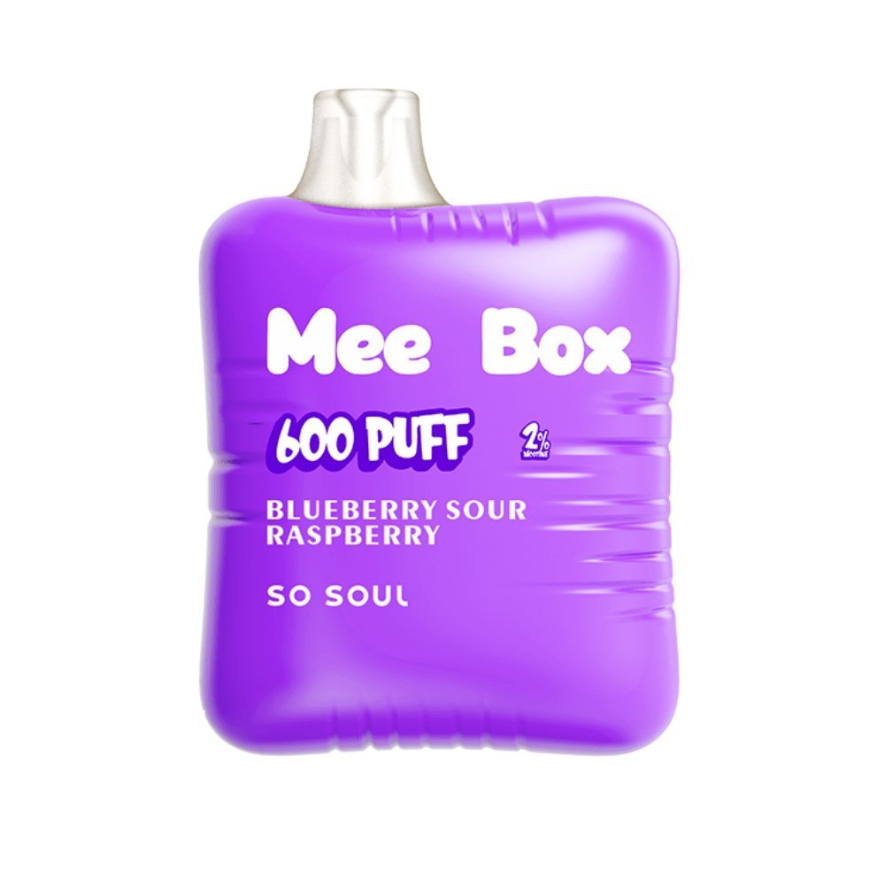 So Soul Mee Box 600 Disposable Vape Puff Pod Pack of 10 - Vape Villa