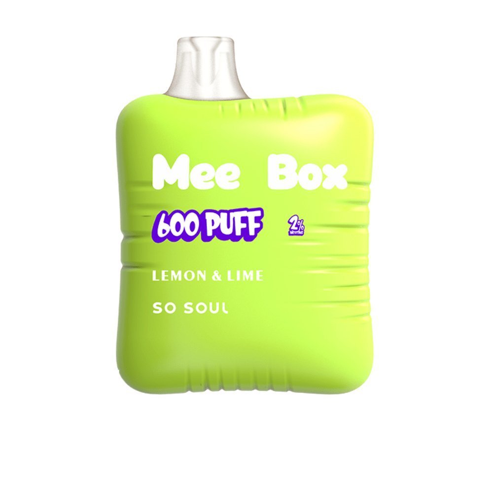 So Soul Mee Box 600 Disposable Vape Puff Pod Pack of 10 - Vape Villa