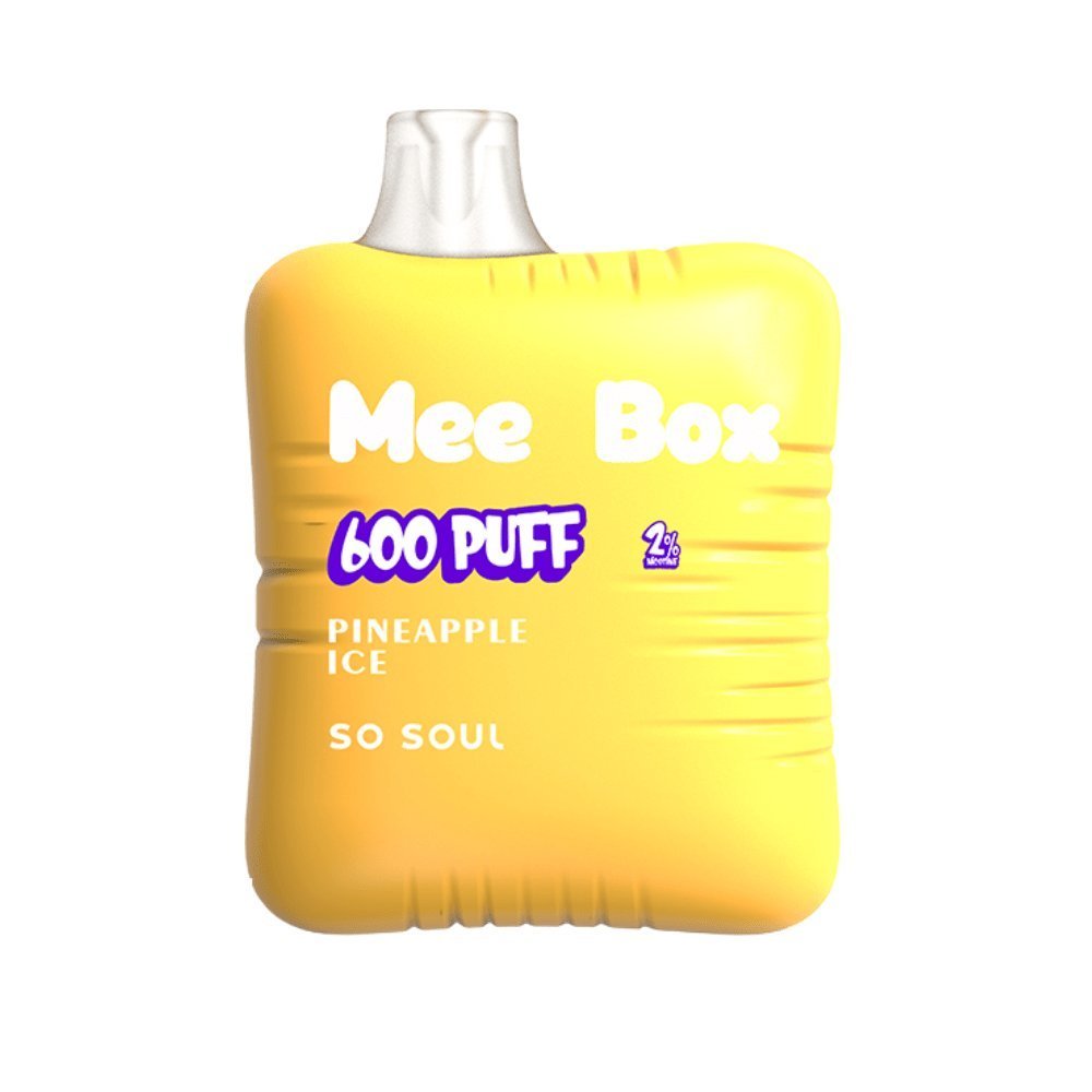 So Soul Mee Box 600 Disposable Vape Puff Pod Pack of 10 - Vape Villa