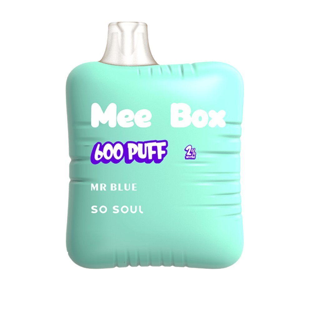 So Soul Mee Box 600 Disposable Vape Puff Pod Pack of 10 - Vape Villa
