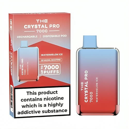 The Crystal Pro Max 7000 Puffs Disposable Vape Puff Pod Kit - Vape Villa