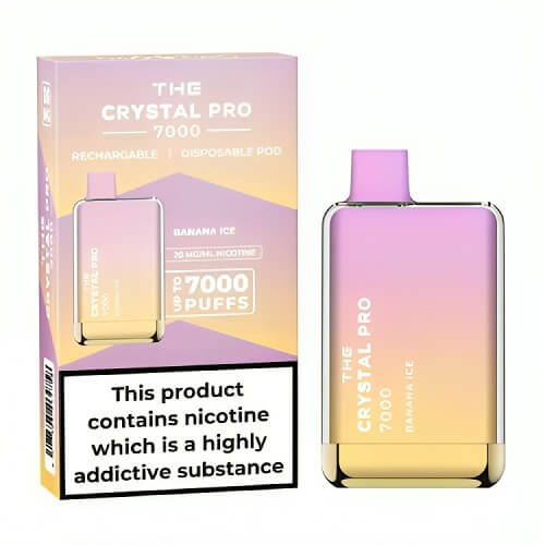 The Crystal Pro Max 7000 Puffs Disposable Vape Puff Pod Kit - Vape Villa