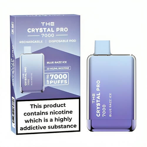 The Crystal Pro Max 7000 Puffs Disposable Vape Puff Pod Kit - Vape Villa