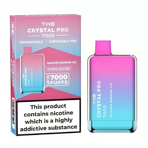 The Crystal Pro Max 7000 Puffs Disposable Vape Puff Pod Kit - Vape Villa