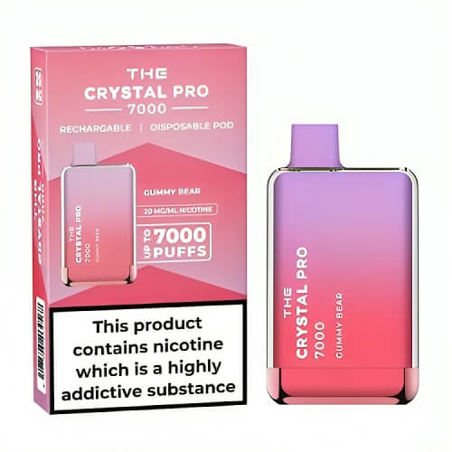 The Crystal Pro Max 7000 Puffs Disposable Vape Puff Pod Kit - Vape Villa