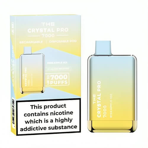 The Crystal Pro Max 7000 Puffs Disposable Vape Puff Pod Kit - Vape Villa