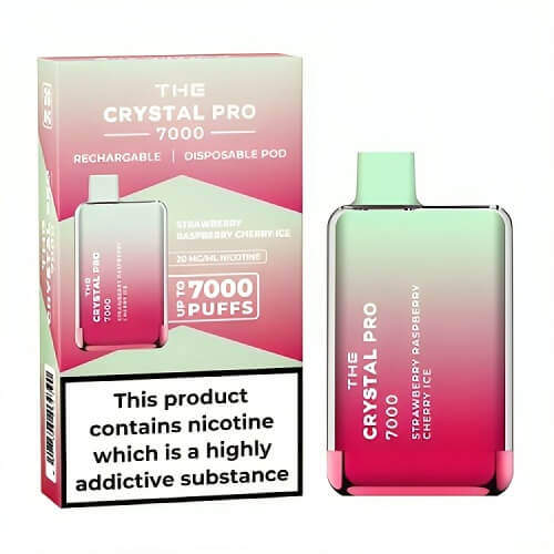 The Crystal Pro Max 7000 Puffs Disposable Vape Puff Pod Kit - Vape Villa