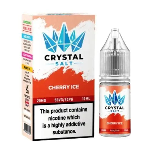 Crystal Salt 10ml Nic Salts E-Liquids - Pack Of 5 - Vape Villa