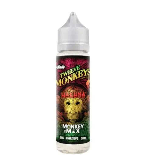 Twelve Monkeys 50ml Shortfill - Vape Villa