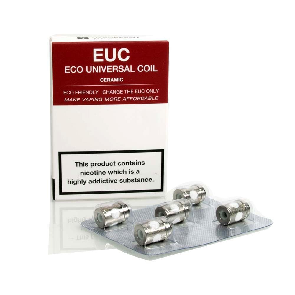 Vaporesso - Euc Ceramic - 0.50 ohm - Coils Pack of 5 - Vape Villa