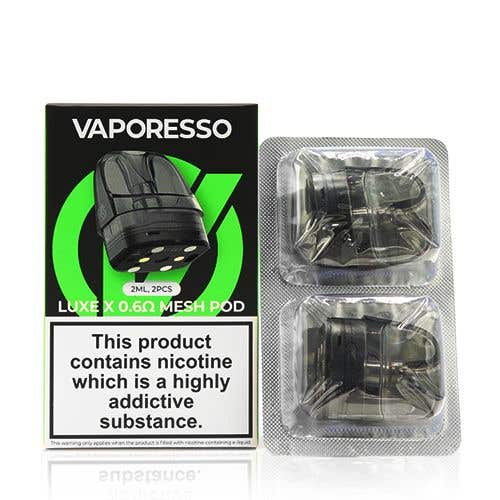 Vaporesso Luxe X Replacement Pods - Pack of 2 - Vape Villa