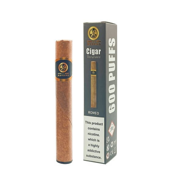 XO Havana Cigar 600 Disposable Vape Puff Pod Box of 10 - Vape Villa