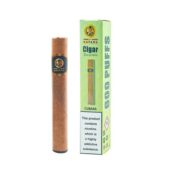 XO Havana Cigar 600 Disposable Vape Puff Pod Box of 10 - Vape Villa