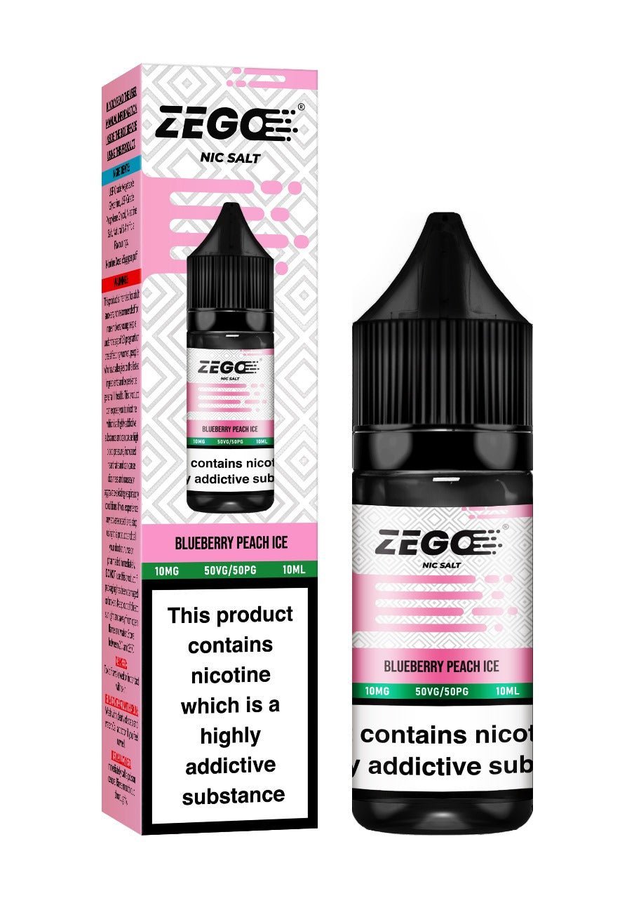 Zego Nic Salt 10ml E-Liquid - Box of 10 - Vape Villa